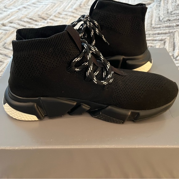 Balenciaga Speed Lace Up Trainers - Picture 12 of 16
